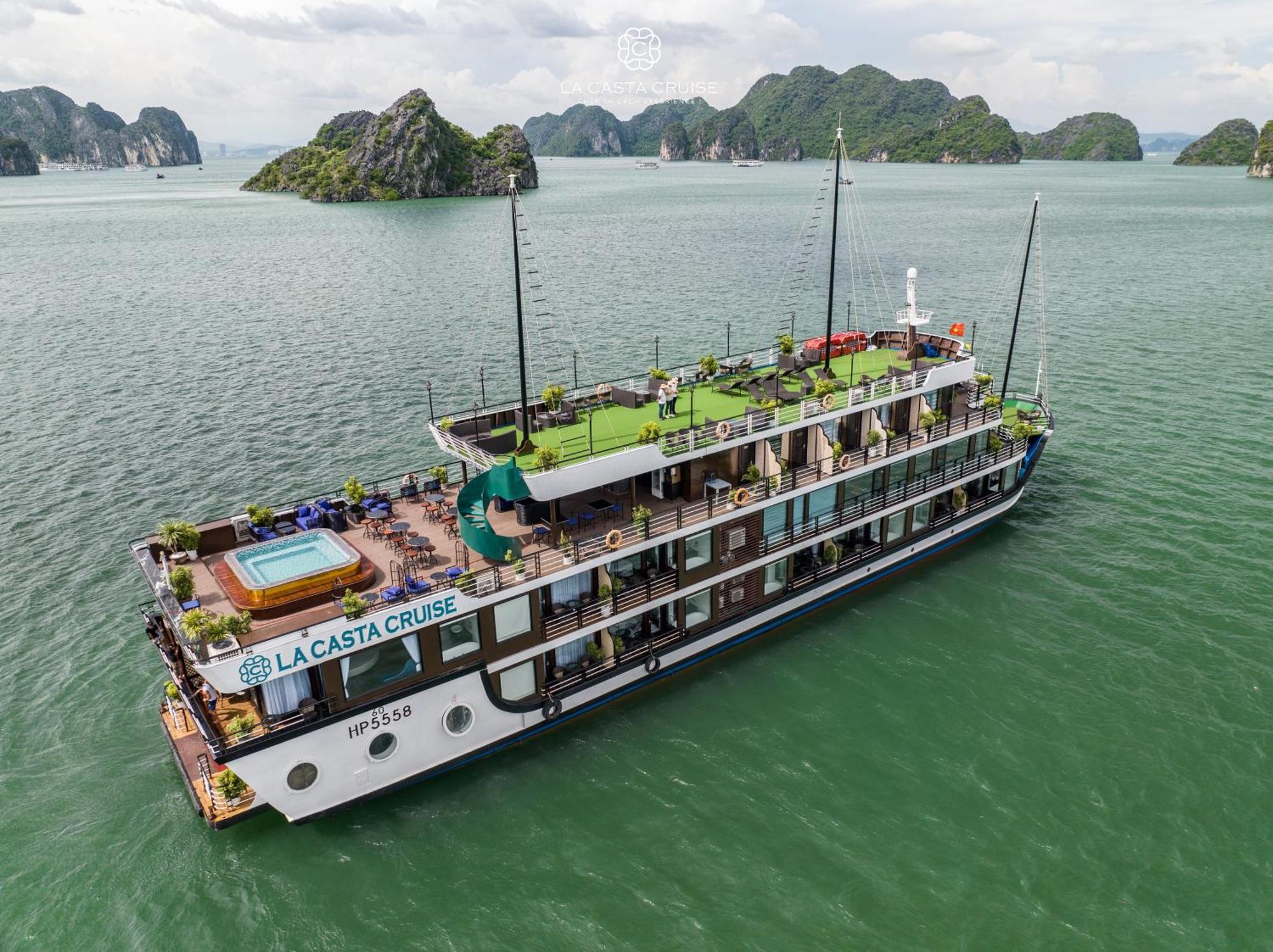 La Casta Cruise Hotel Hạ Long-öböl Kültér fotó